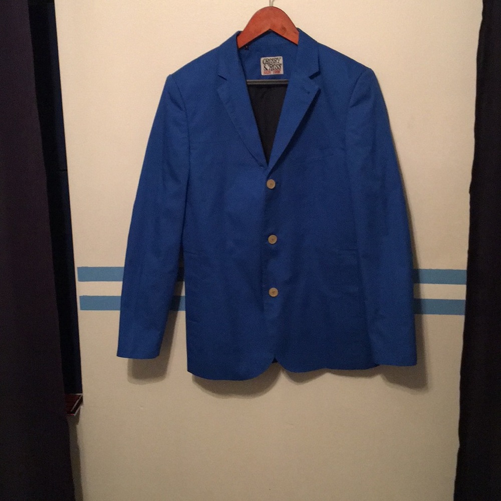 Electric Blue Blazer & Suit Pants